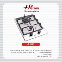 گاز استیل دو شعله S543